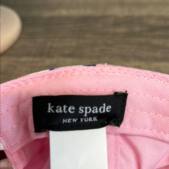 Kate Spade ♠️ | Pink Springtime Floral Baseball Hat - Picture 10 of 10